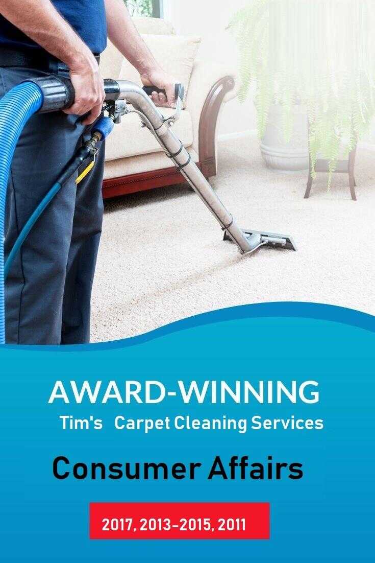 award winning carpet cleaning Tim's Carpet Cleaning